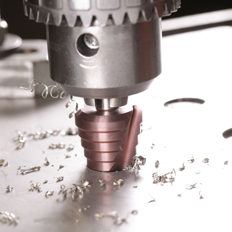 Broca Fresa Escalonada HSS Titanio 4 mm Diager