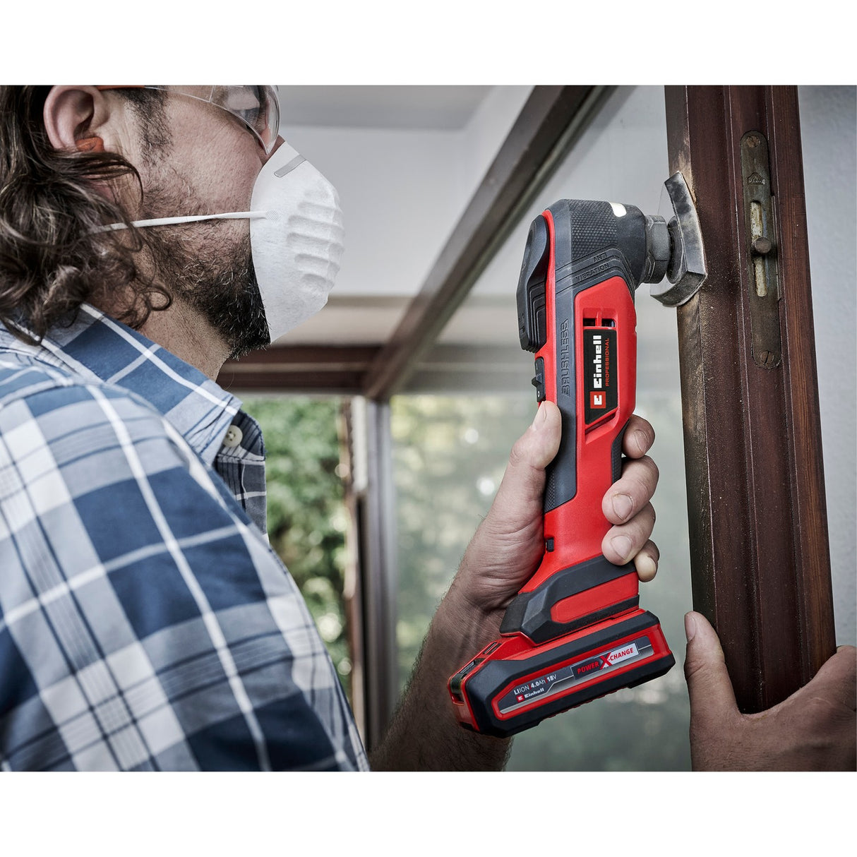 Herramienta Multiuso Inalámbrica 18V TP-MG 18 Li BL Solo Einhell