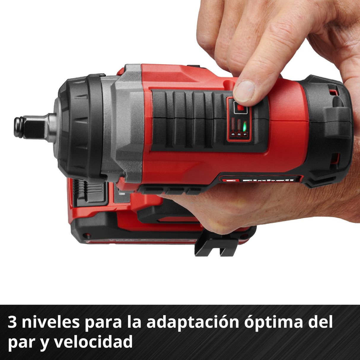 Llave de Impacto Inalámbrica 18V 400 Nm IMPAXXO 18/400 Einhell - detalle 7
