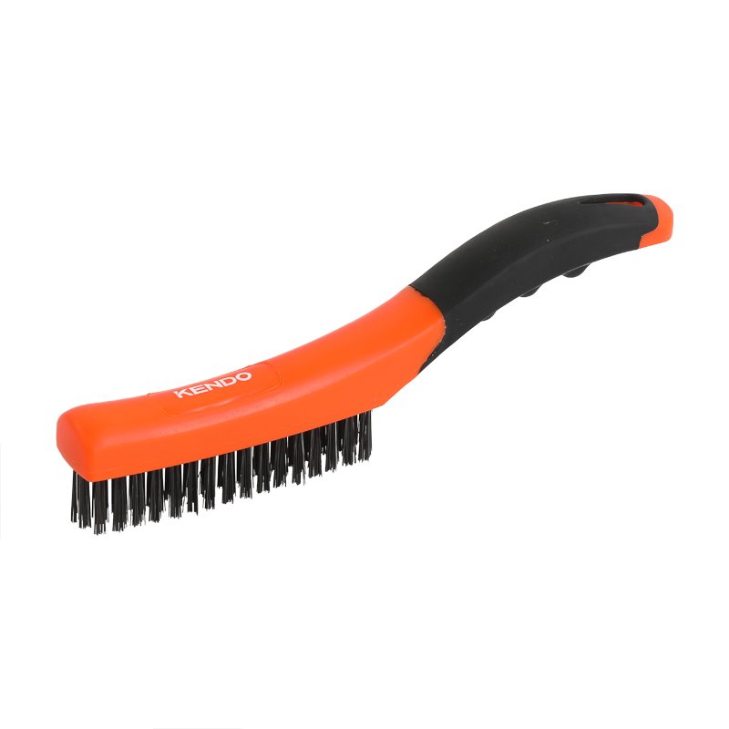 Cepillo Alambre Acero Mango Ergonómico Kendo