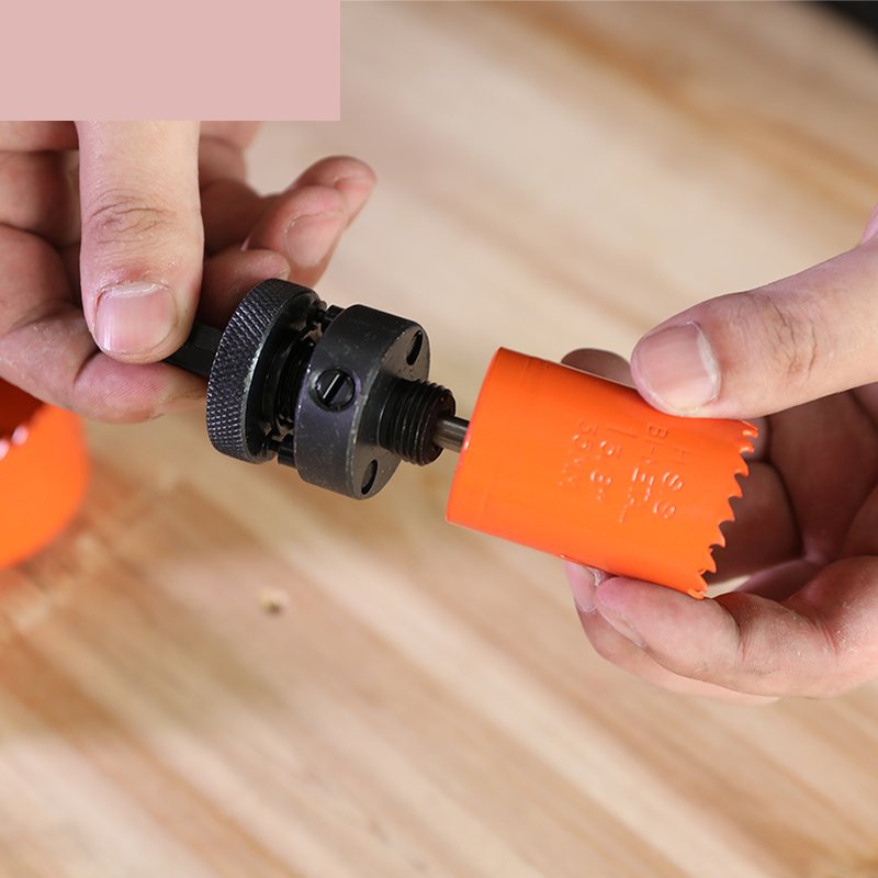 Mandril con Broca Piloto HSS Para Sierra Copa Hexagonal Kendo