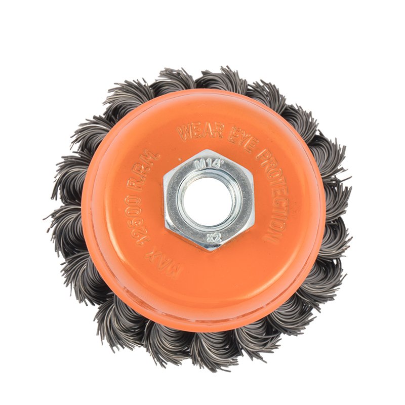 Grata Copa Alambre Anudado Acero Al Carbono Kendo