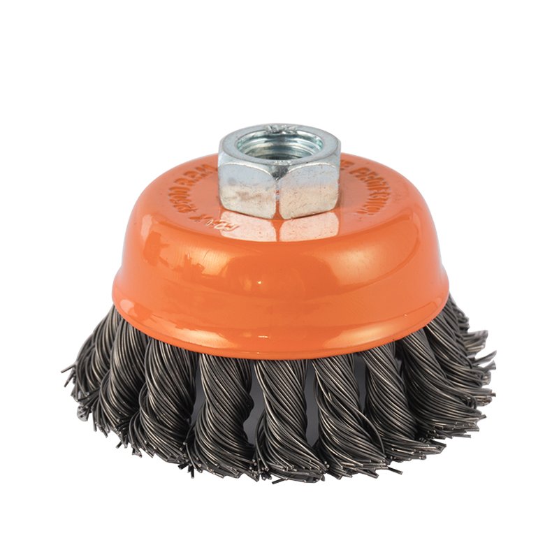 Grata Copa Alambre Anudado Acero Al Carbono Kendo