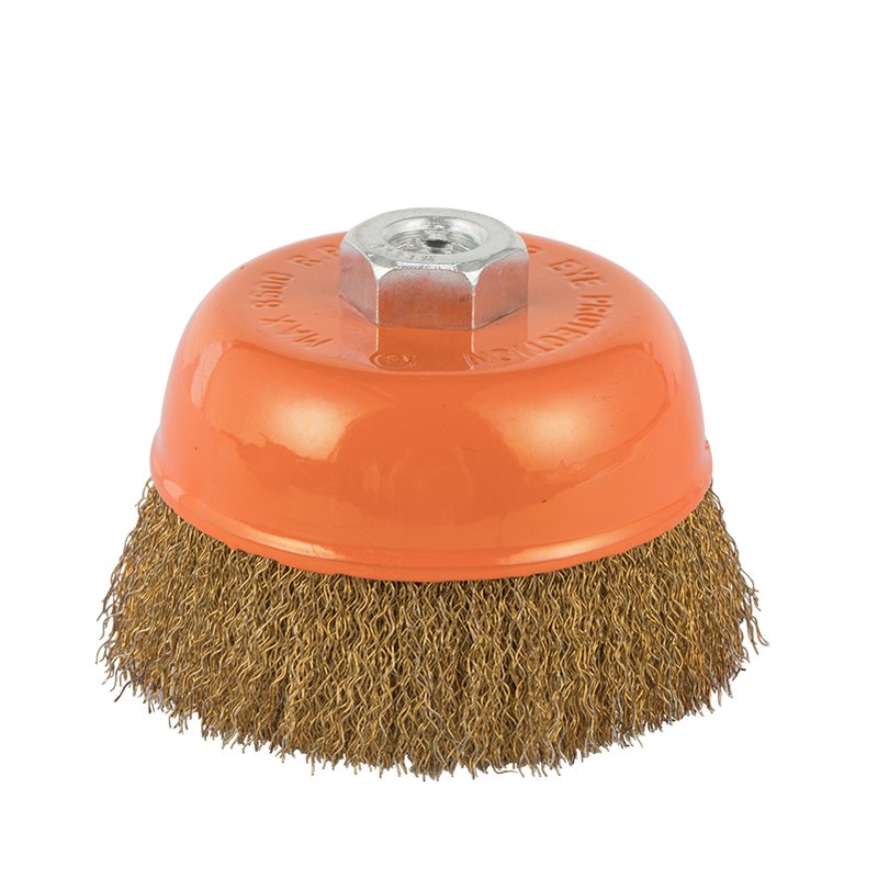 Grata Copa Alambre Ondulada Bronce Kendo