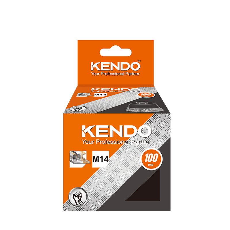 Grata Copa Alambre Ondulada Bronce Kendo