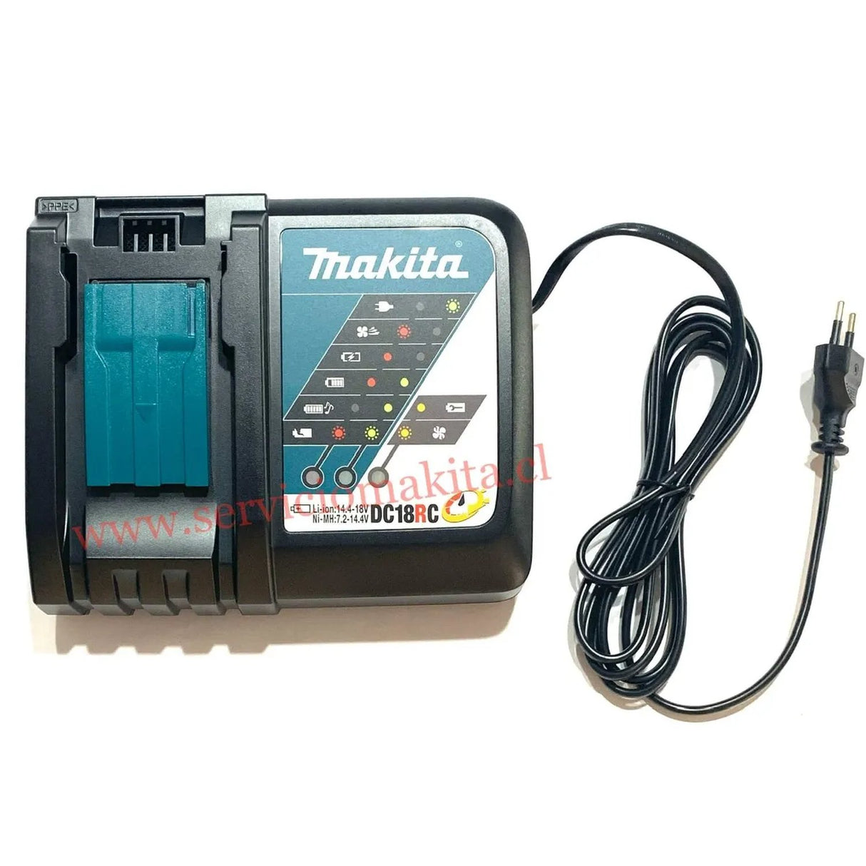 Cargador Rápido de Baterías Li-Ion 18V Makita