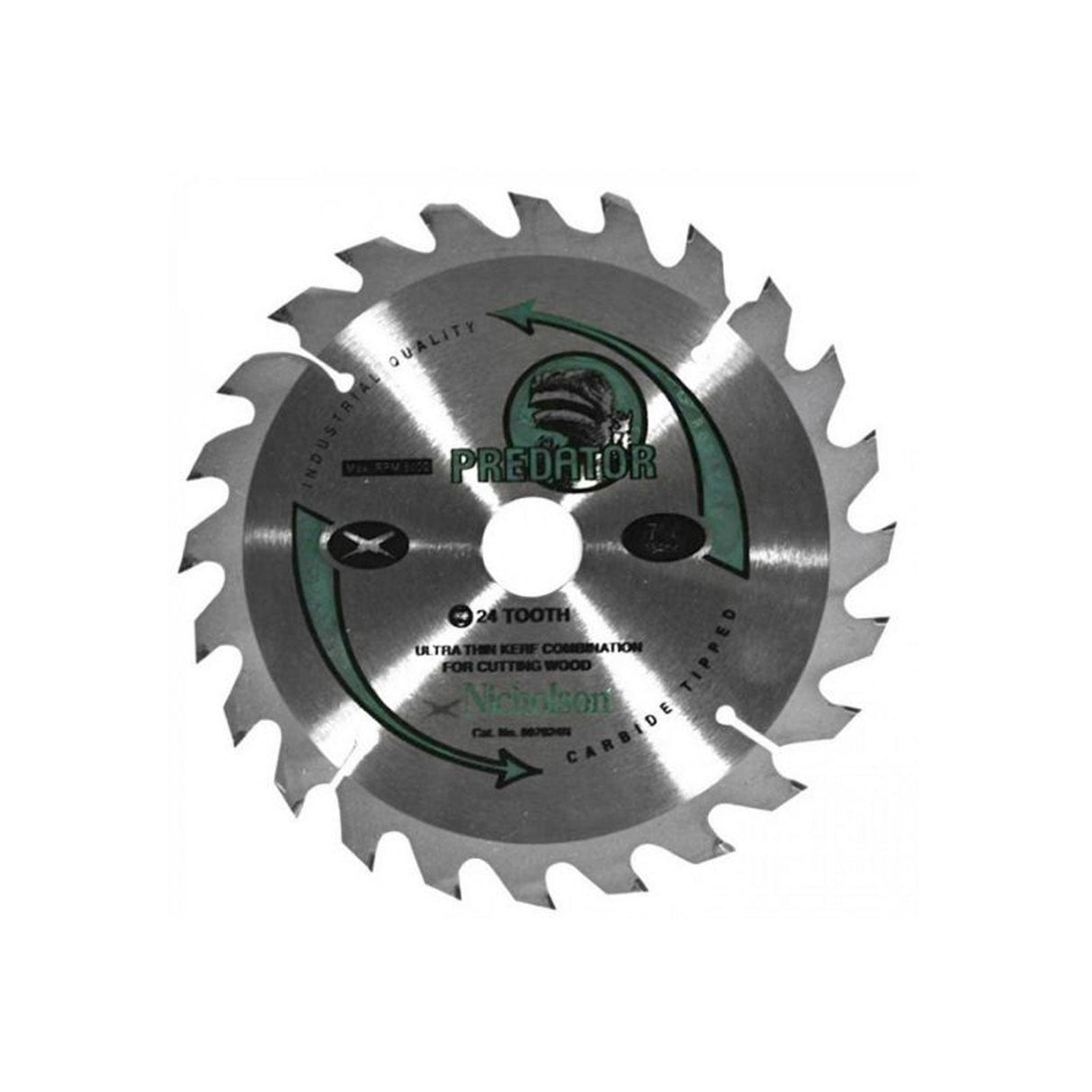 Disco De Sierra Circular Madera Predator Nicholson