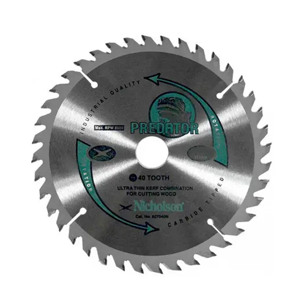 Disco De Sierra Circular Madera Predator Nicholson