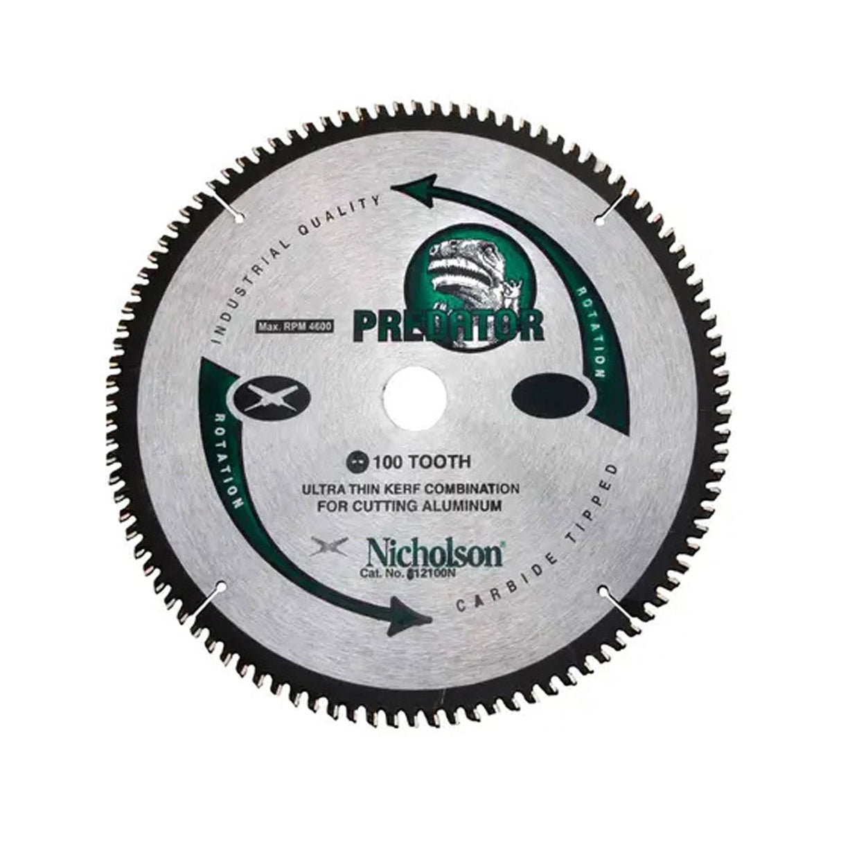 Disco De Sierra Circular Aluminio Predator Nicholson