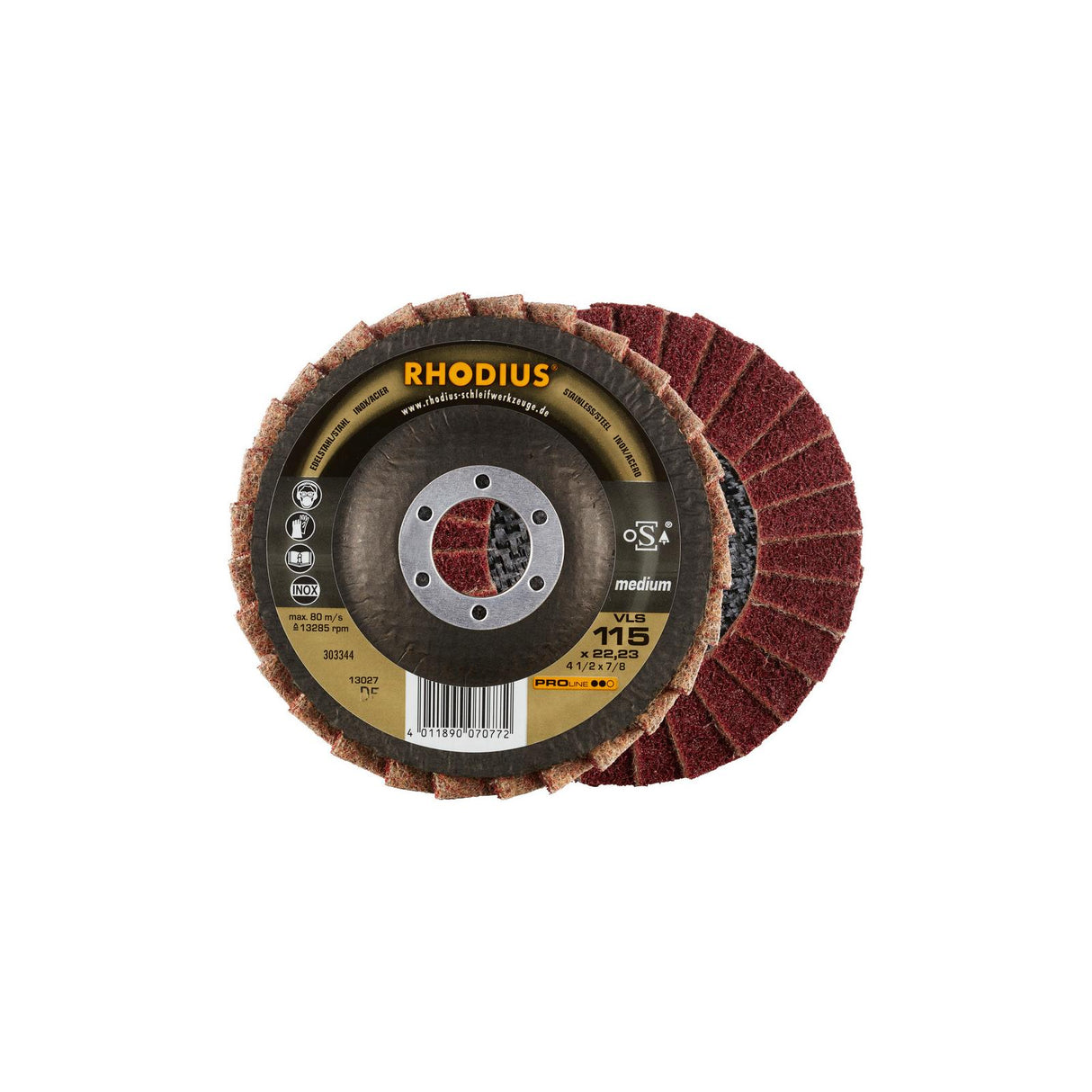 Disco Abrasivo de Lámina VLS PROline Rhodius