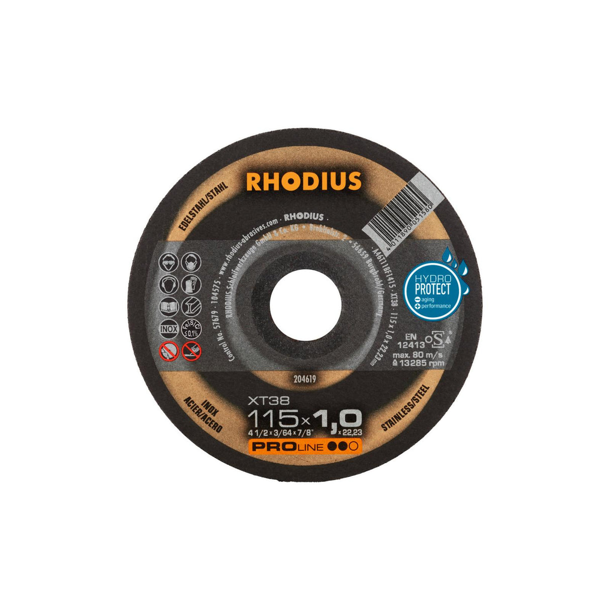 Disco De Corte Extrafino XT38 PROline Rhodius