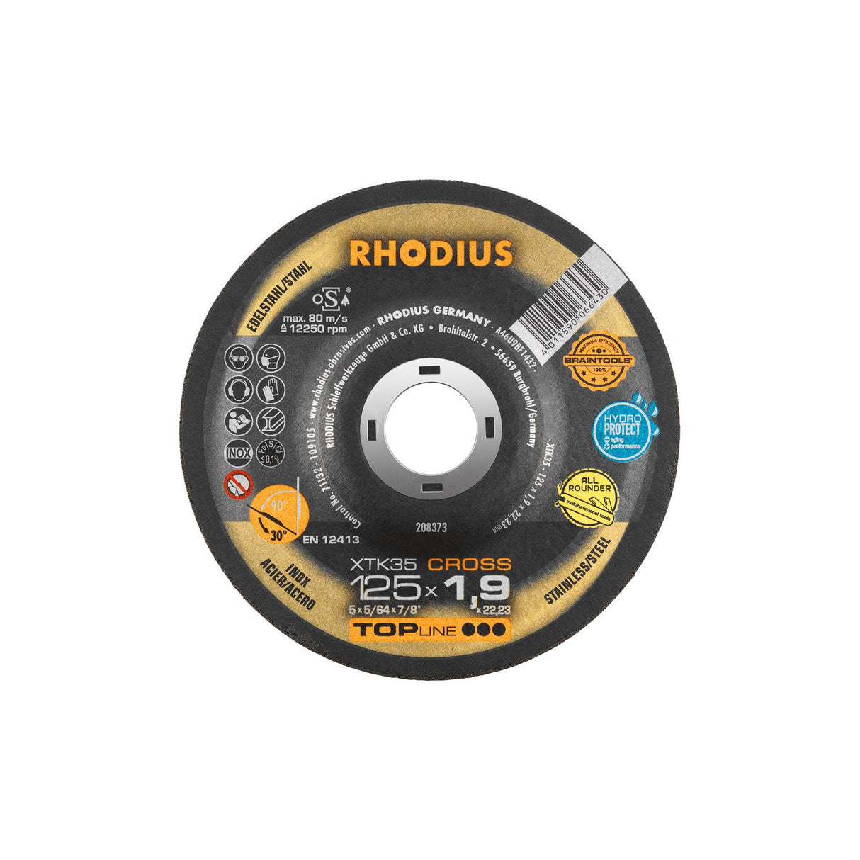 Disco De Corte Extrafino XTK35 CROSS TOPline Rhodius