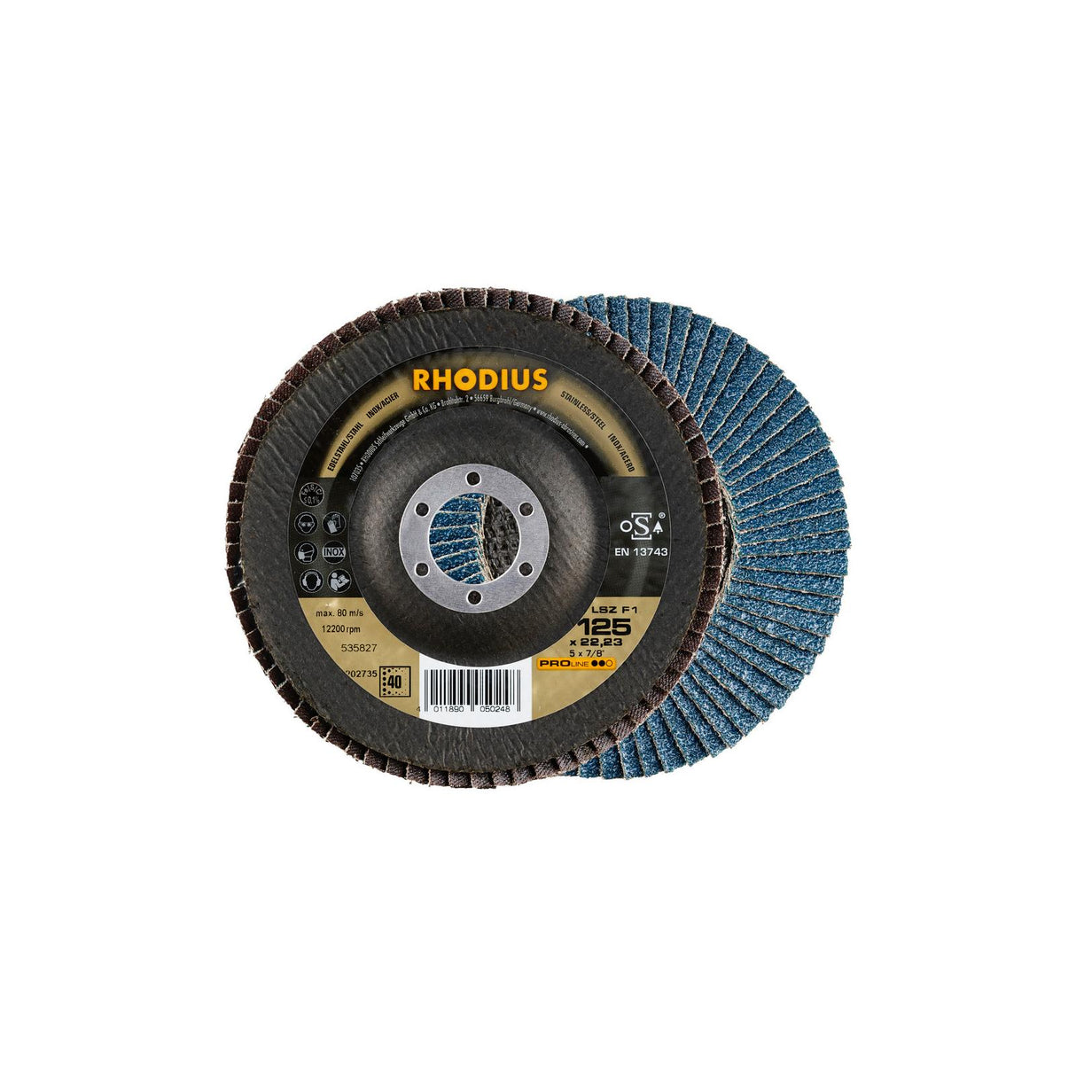 Disco Abrasivo de Lámina LSZ F1 PROline Rhodius