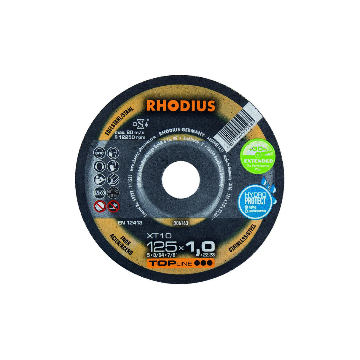 Disco De Corte Extrafino XT10 TOPline Rhodius