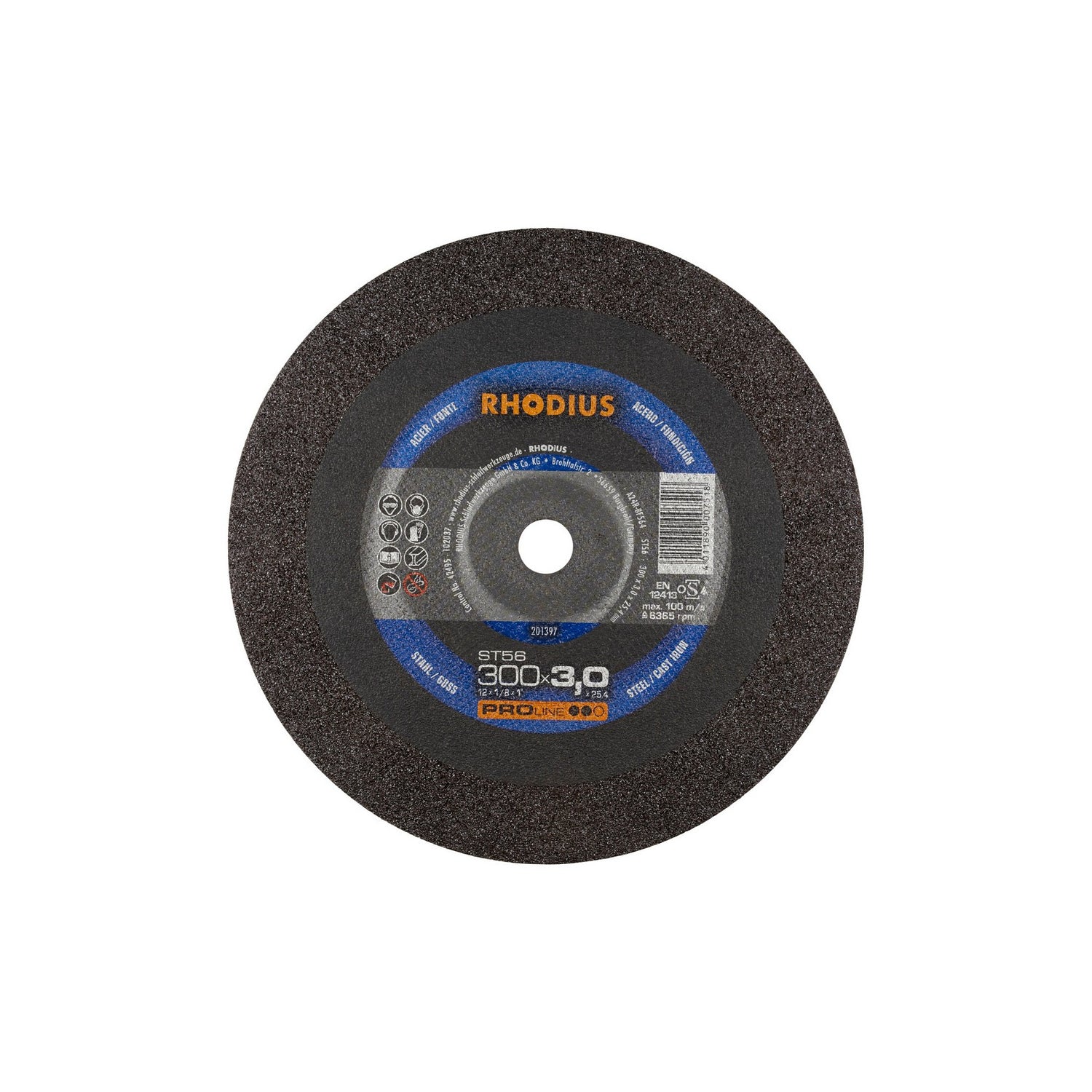 Disco De Corte Para Tronzar ST56 PROline Rhodius