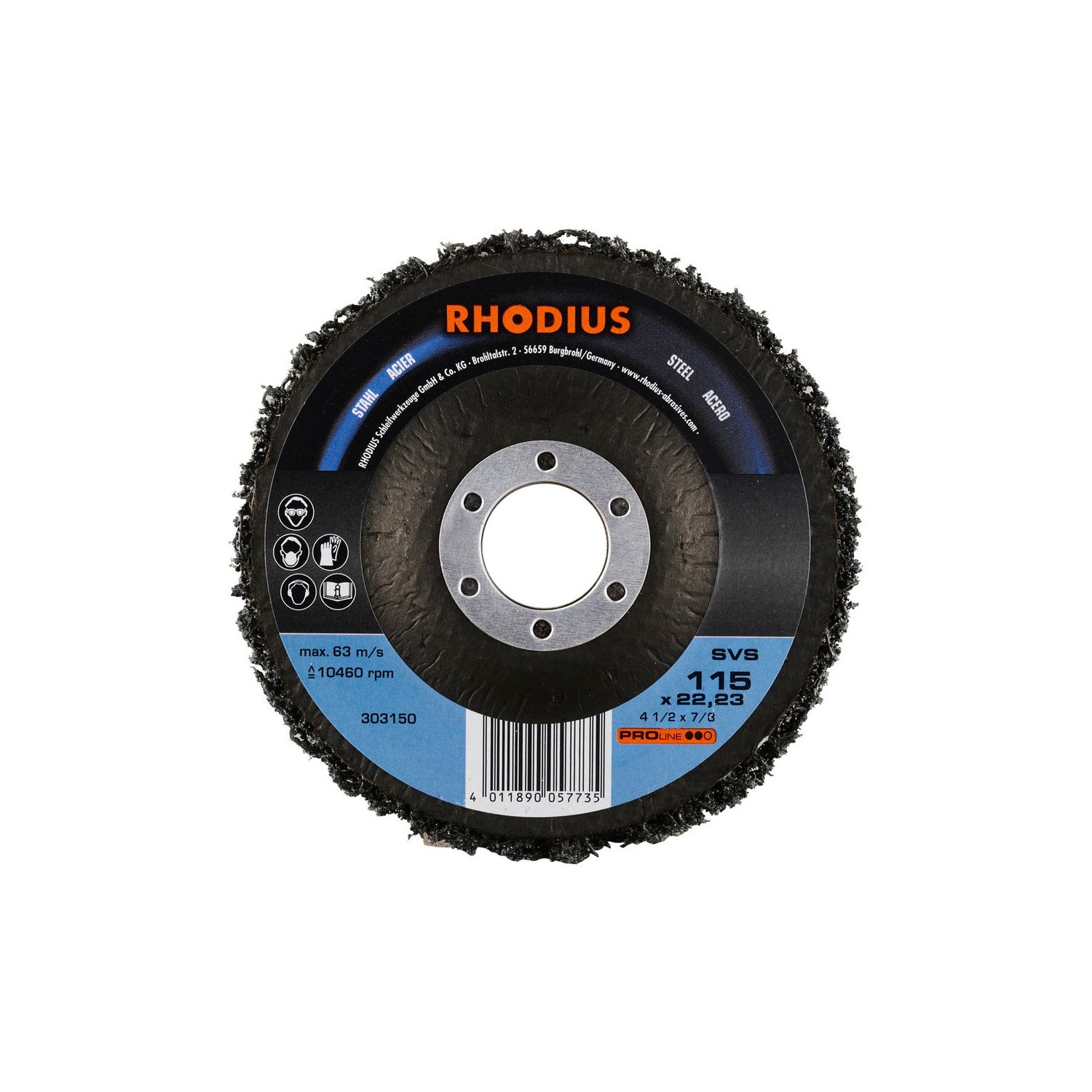 Disco De Vellón De Limpieza SVS PROline Rhodius