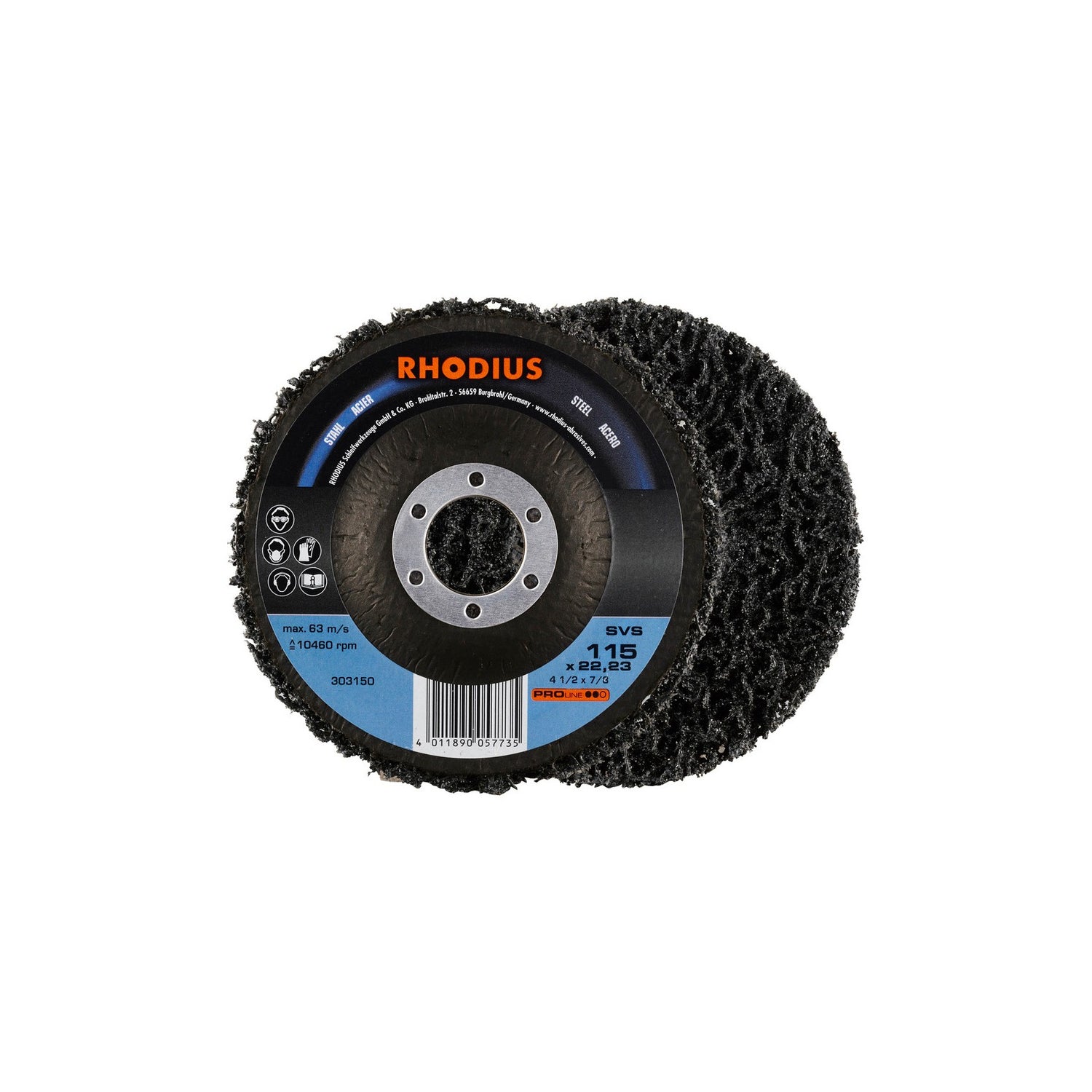 Disco De Vellón De Limpieza SVS PROline Rhodius