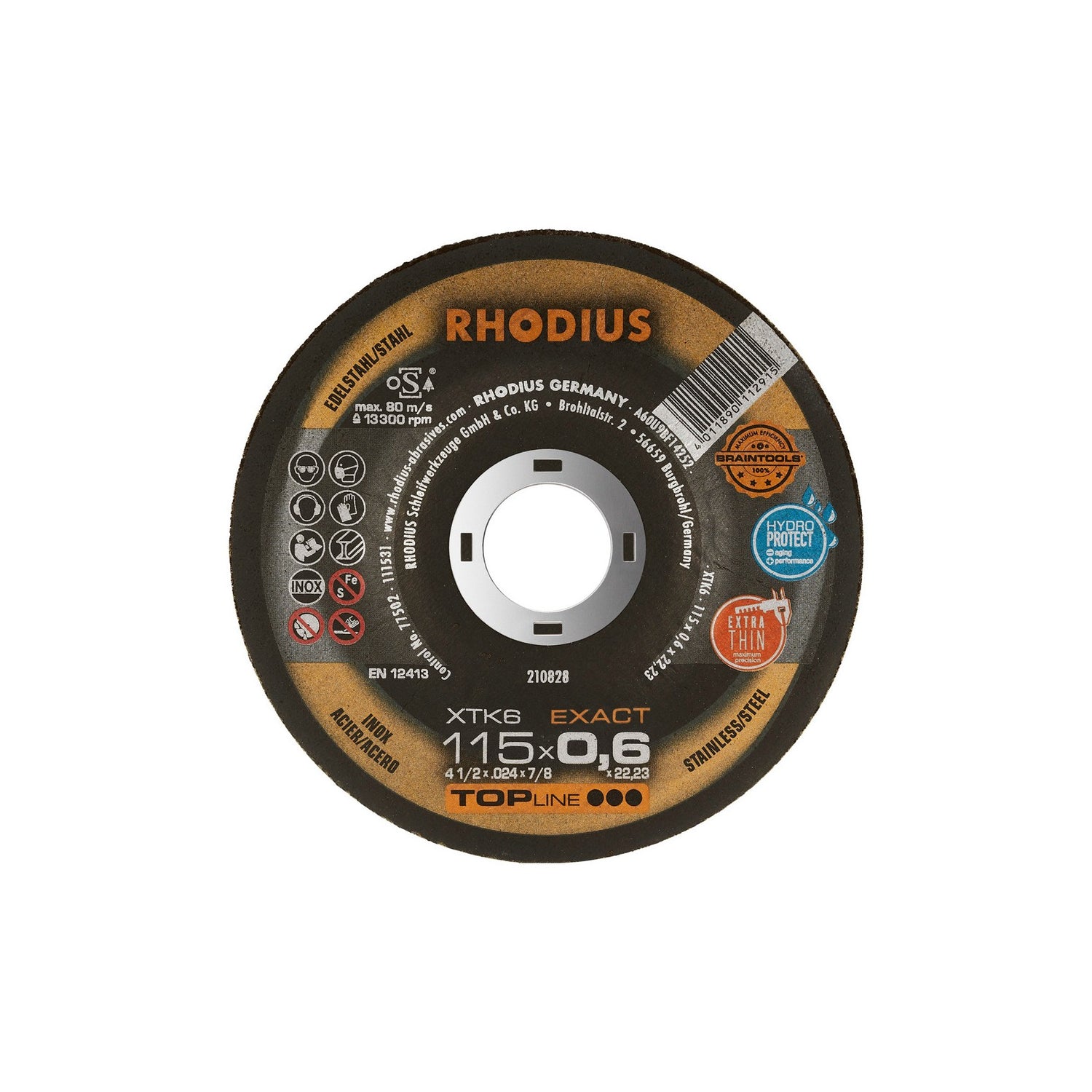 Disco De Corte Extrafino XTK6 EXACT TOPline Rhodius