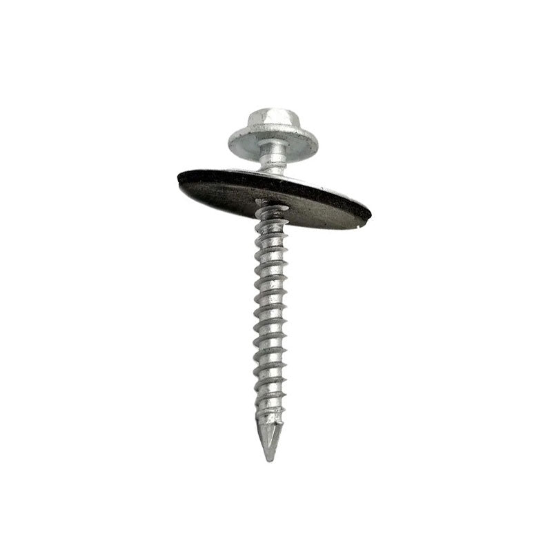 Tornillo Para Policarbonato Cabeza Hexagonal Punta Espada Zincado SafeMax