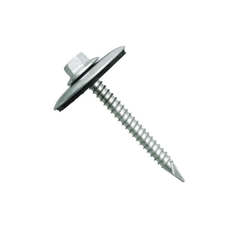 Tornillo Para Policarbonato Cabeza Hexagonal Punta Espada Zincado SafeMax