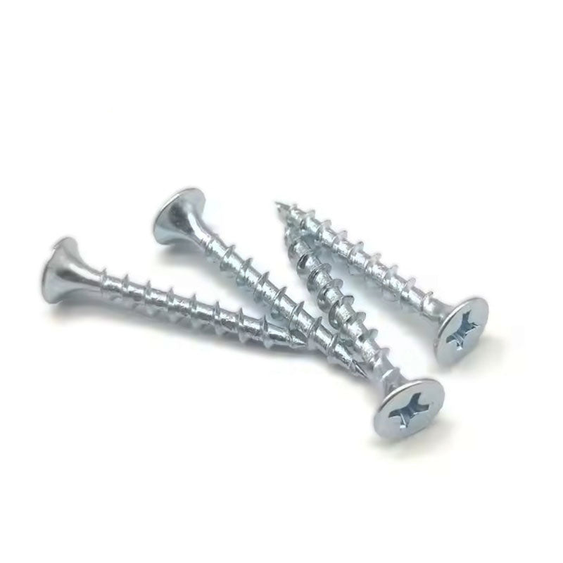 Tornillo para Volcanita Madera Cabeza Plana Punta Fina Zincado CRS SafeMax