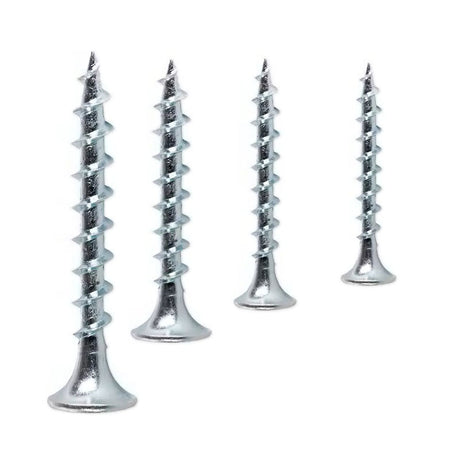 Tornillo para Volcanita Madera Cabeza Plana Punta Fina Zincado CRS SafeMax