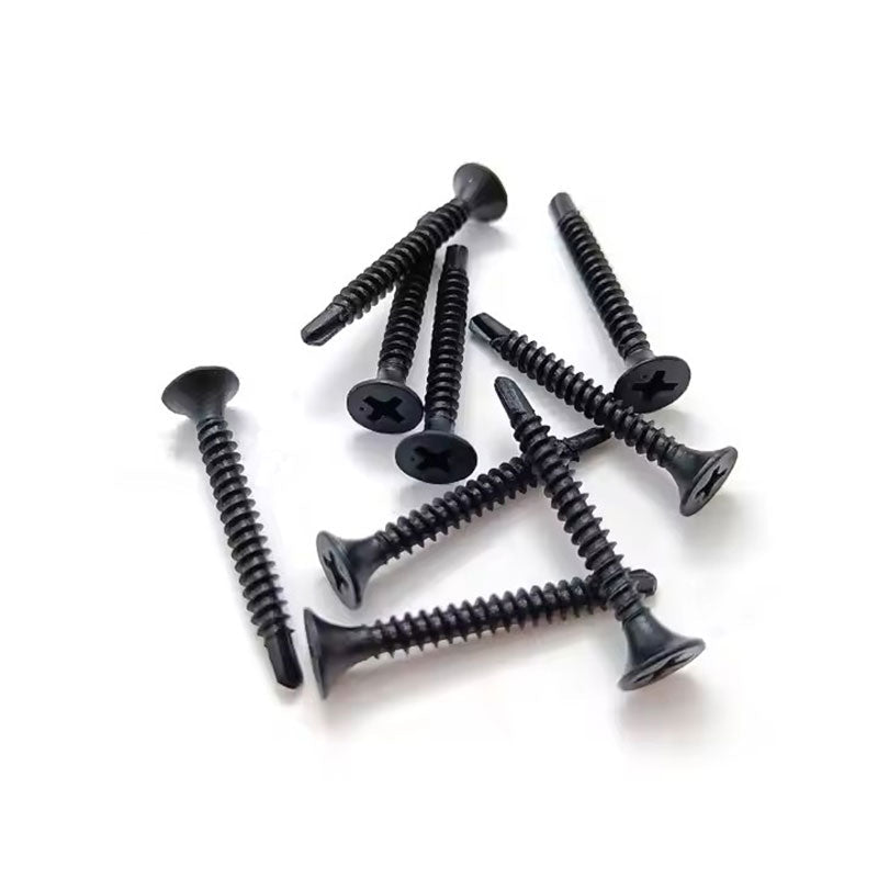 Tornillo para Volcanita Cabeza Plana Punta Broca Fosfatado SafeMax