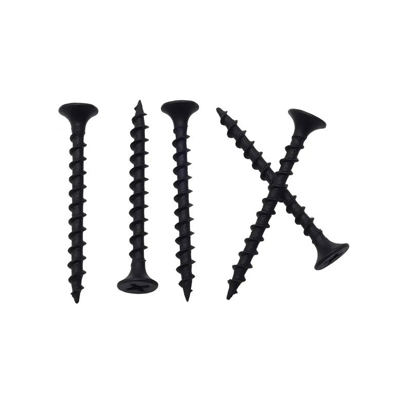 Tornillo para Volcanita Madera Cabeza Plana Punta Fina Fosfatado CRS SafeMax