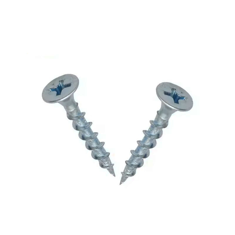 Tornillo para Volcanita Madera Cabeza Plana Punta Fina Zincado CRS SafeMax