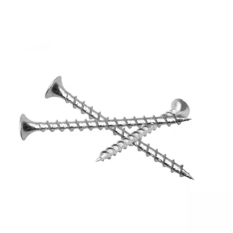 Tornillo para Volcanita Madera Cabeza Plana Punta Fina Zincado CRS SafeMax