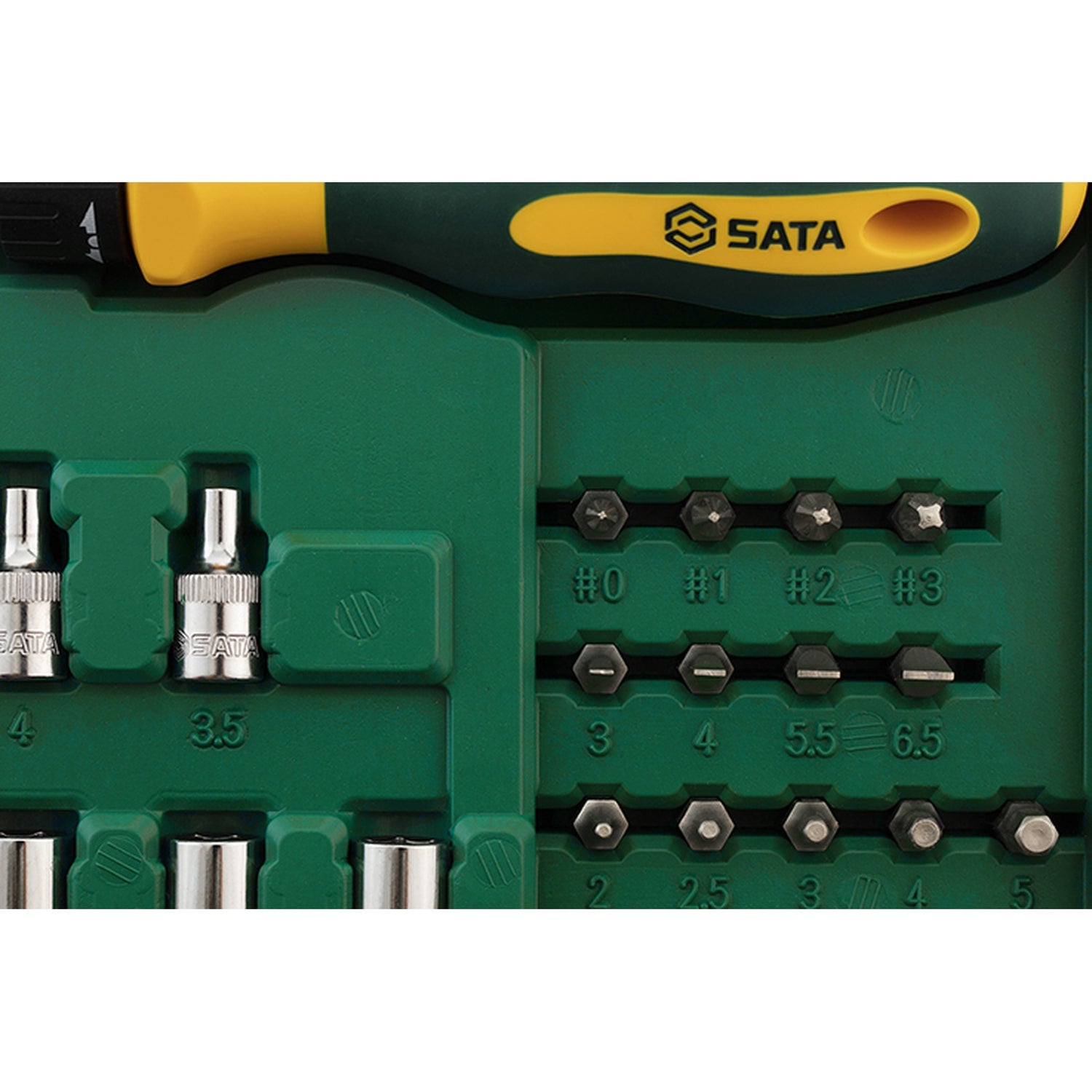 Set 60 Dados y Puntas Sata