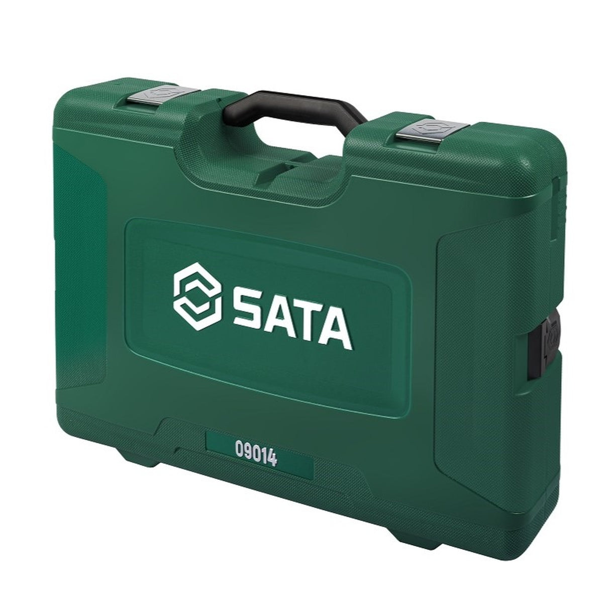 Juego Dados Hexagonal mm pulg 1/4"-3/8"-1/2" 124Pzs Sata