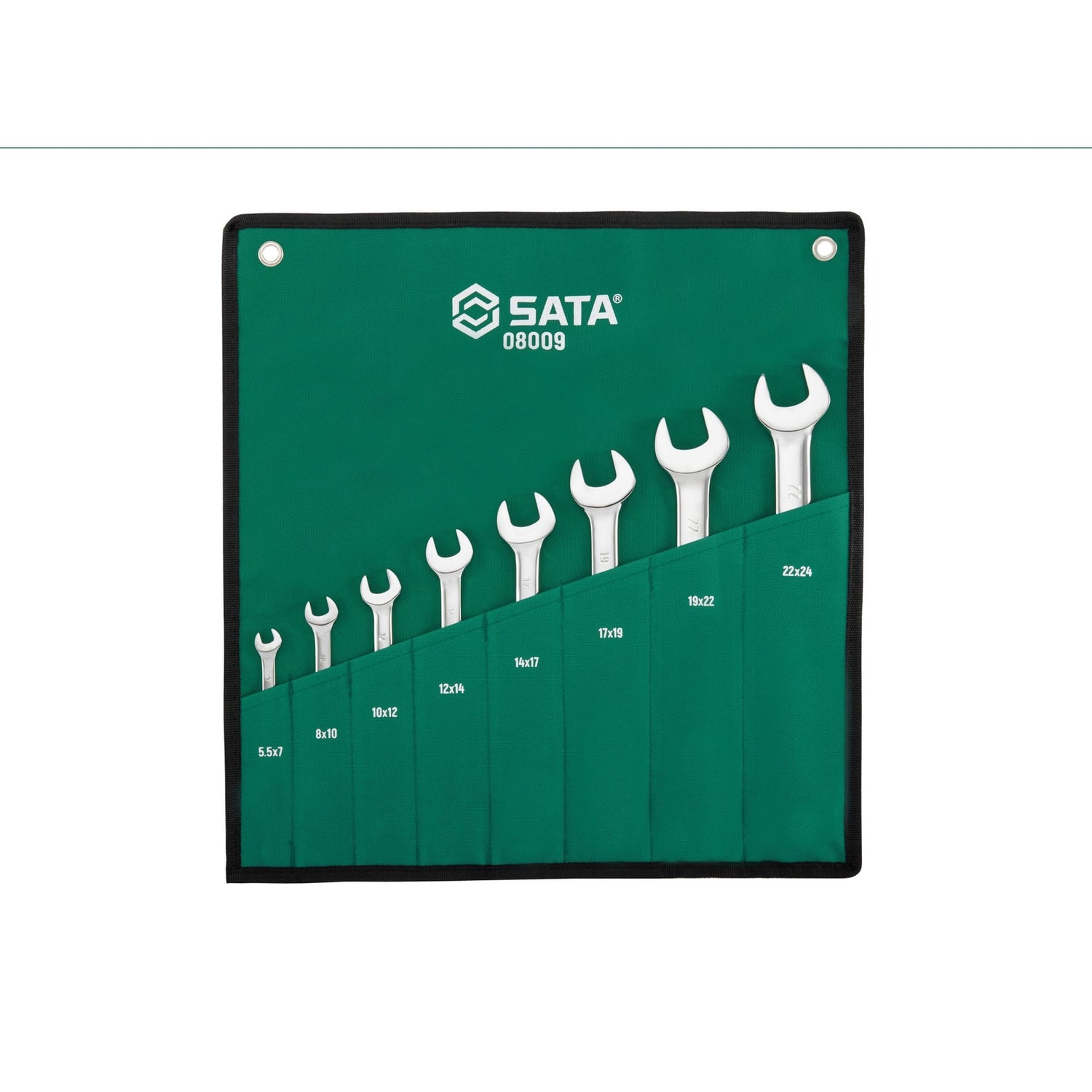 Juego Llaves Punta Punta 5.5-24mm 8Pzs Sata