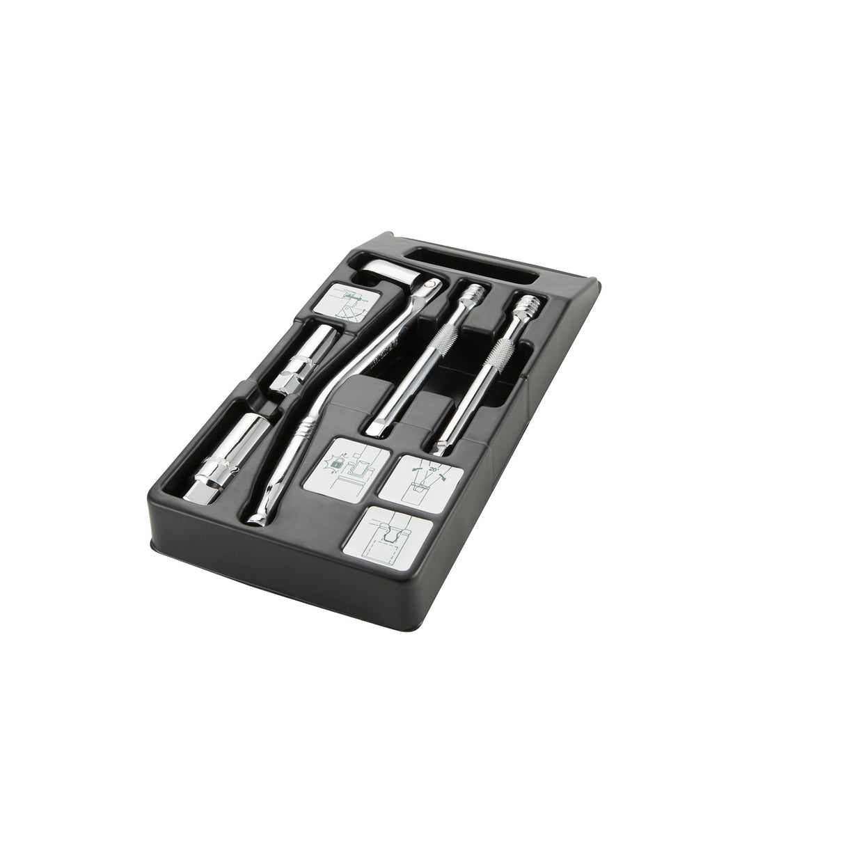 Juego Dados Punta Bujía 3/8" 5Pzs Sata