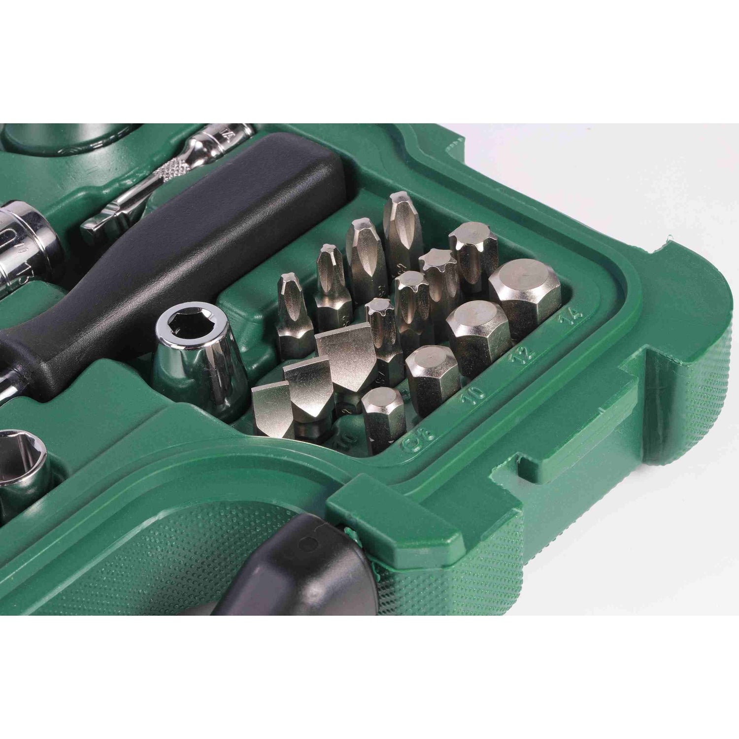 Juego Dados Hexagonal 1/4" y 1/2" 3.5-14mm 86Pzs Sata