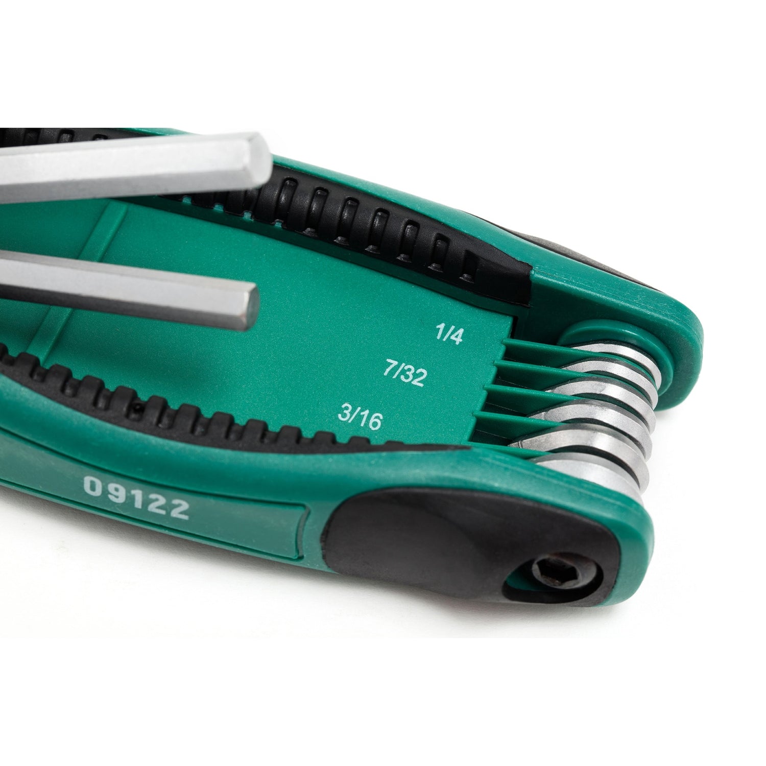 Juego Llaves Allen Plegable pulg 9Pzs Sata