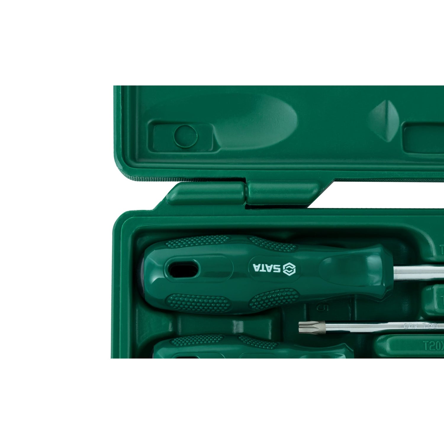 Juego Destornillador Torx SerieA T8-T40 8Pzs Sata