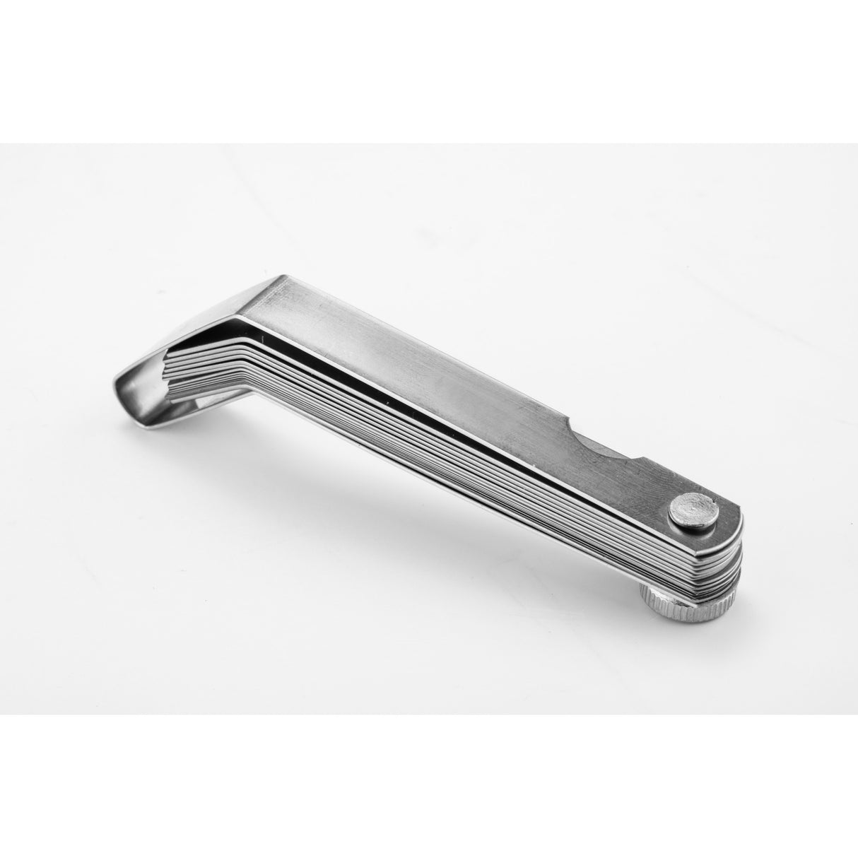 Set Calibrador Espacio Feeler mm Curvo 0.05-1.00mm 16Pzs Sata