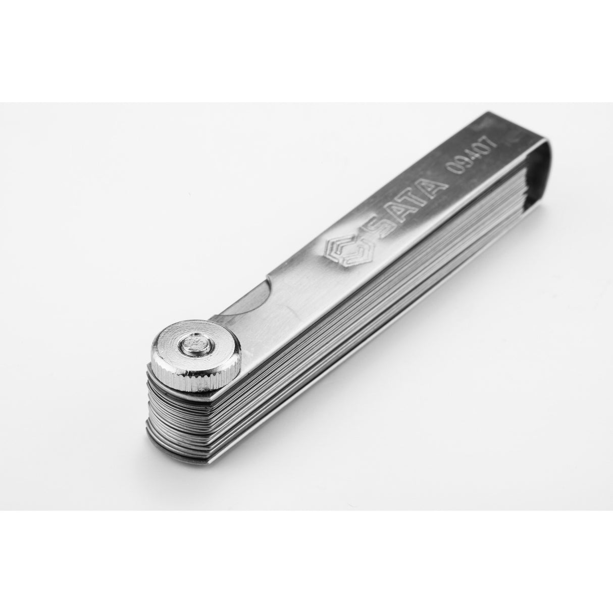 Set Calibrador Espacio Feeler mm pulg 0.02-1.00mm 32Pzs Sata