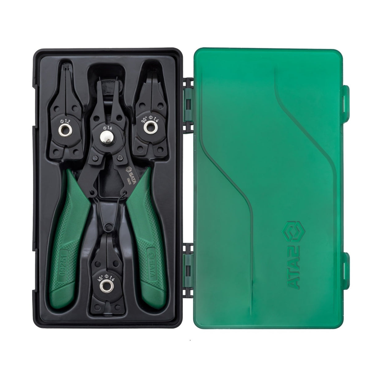 Juego Alicate Anillos De Retención Convertibles 5Pzs Sata