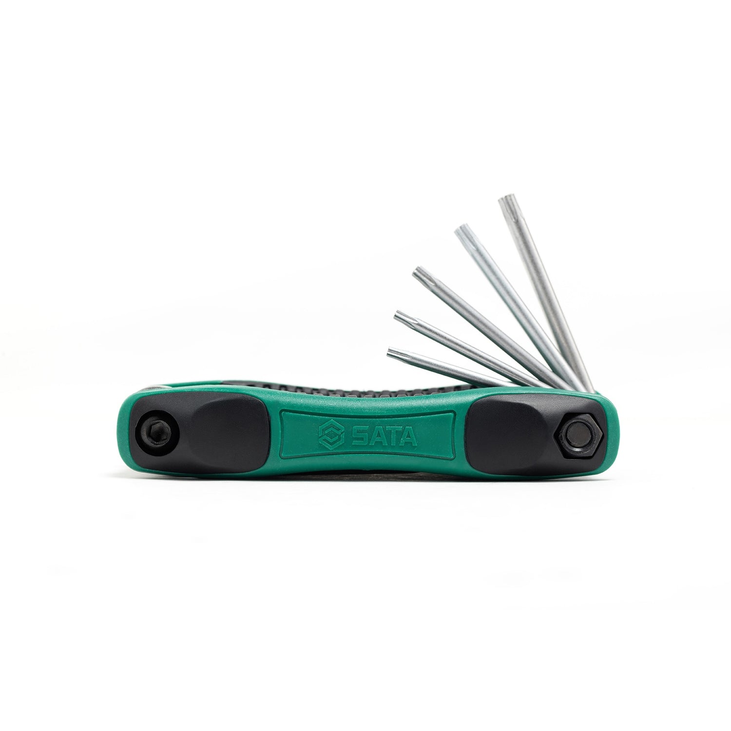 Juego Llaves Torx Plegable Punta Hueca 8Pzs Sata