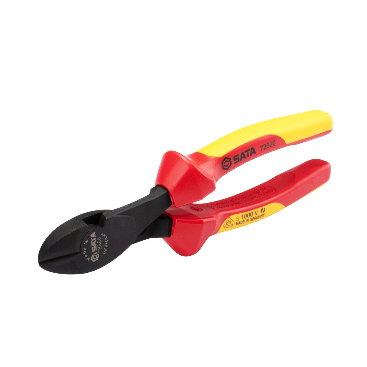 Alicate Media Caña Corte Diagonal Aislado VDE 1000V SerieG Sata