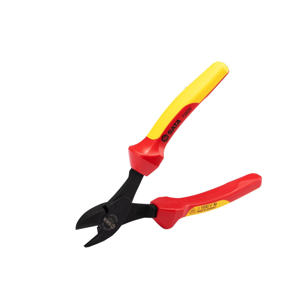 Alicate Media Caña Corte Diagonal Aislado VDE 1000V SerieG Sata