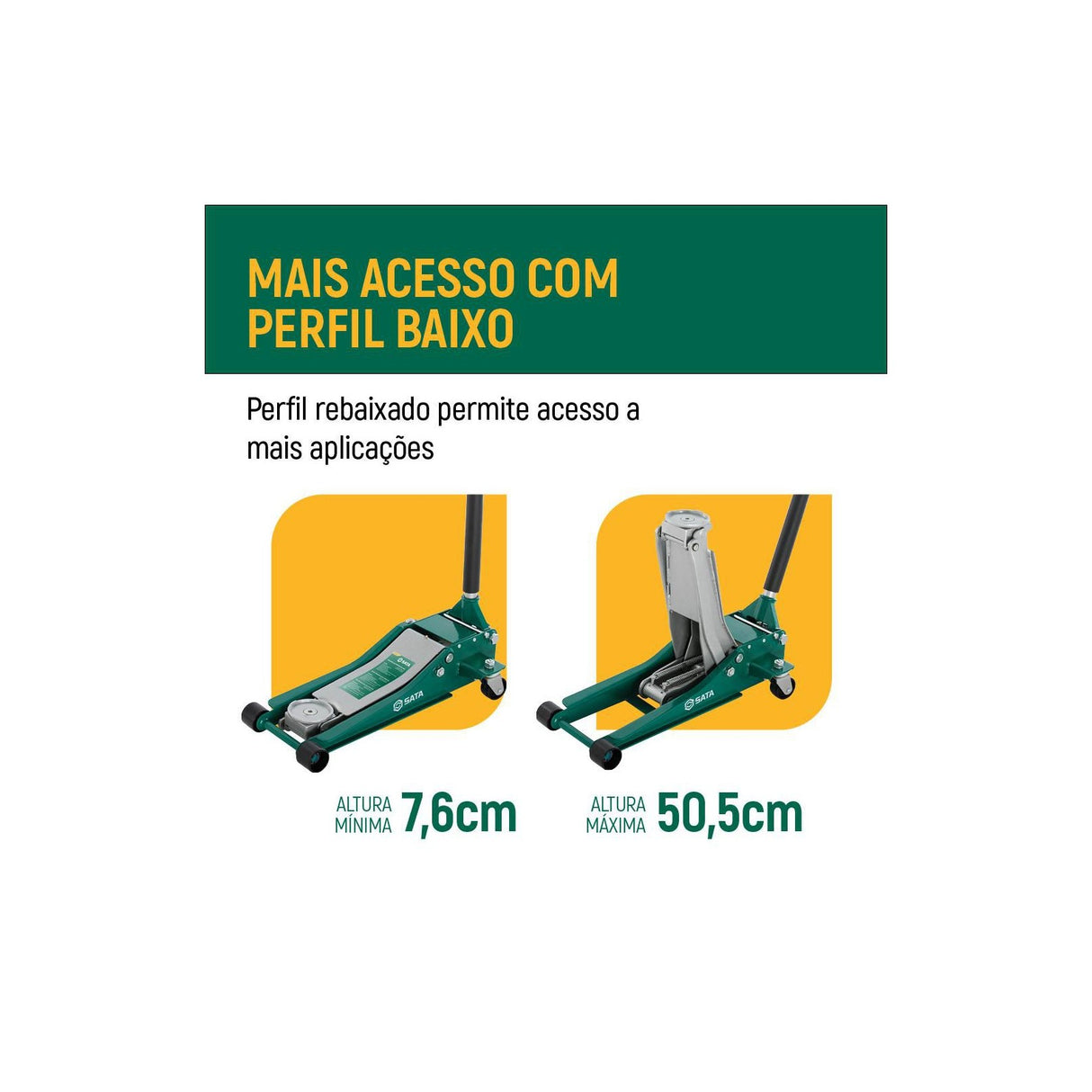 Gata Caimán Perfil Bajo Sata