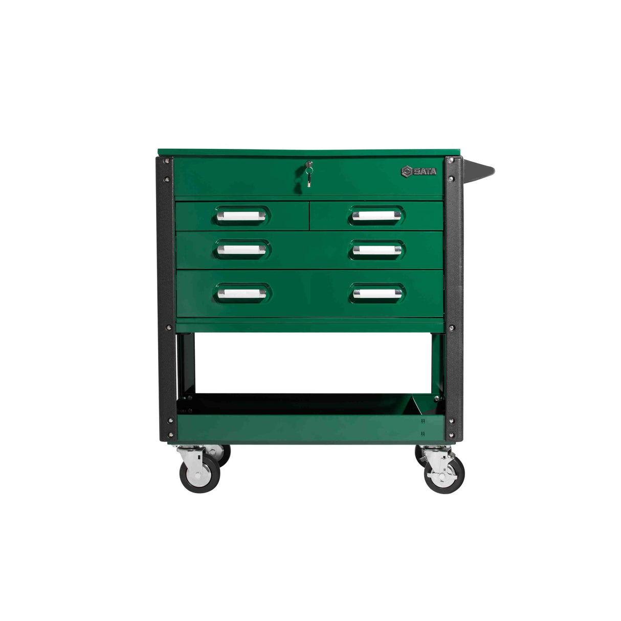 Carro Metálico Con 4 Cajones 2 Bandejas 89x535x113mm Sata