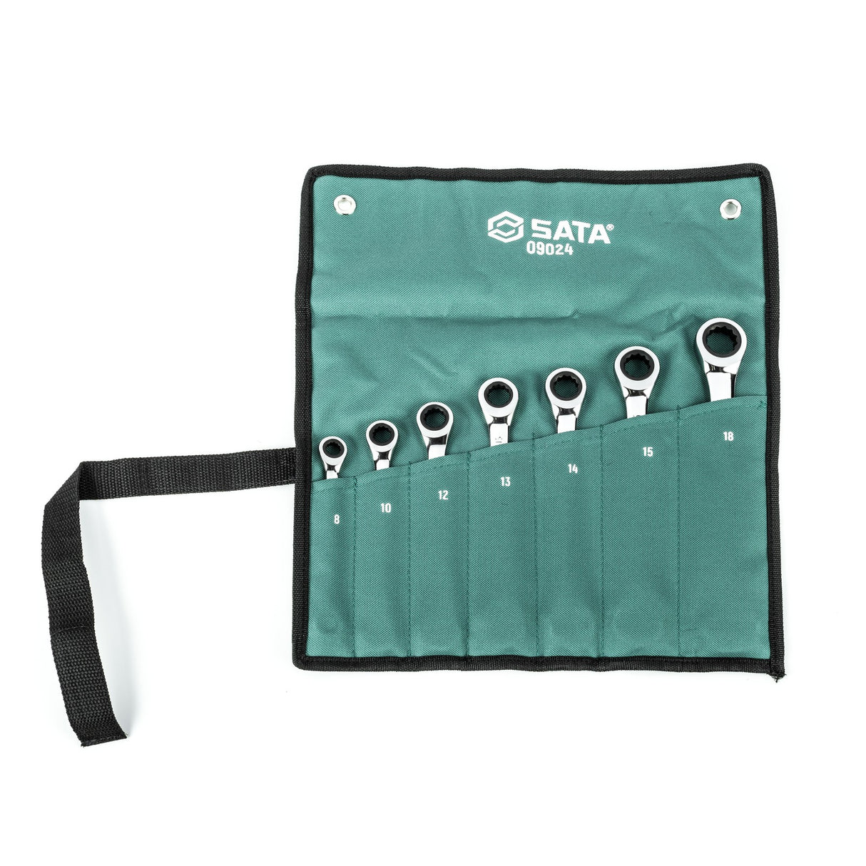 Juego Llaves Chicharra Combinada 8-18 7Pzs Sata