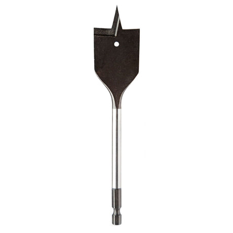 ¿Qué criterios debo considerar al elegir una broca de madera plana adecuada para mi proyecto?