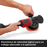 Pulidora Inalámbrica 18V 125 mm CP-EP 18/125 Li BL Solo Einhell - detalle 4
