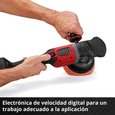 Pulidora Inalámbrica 18V 125 mm CP-EP 18/125 Li BL Solo Einhell - detalle 4