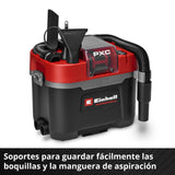 Aspiradora Polvo y Agua Inalámbrica 18V 10 L TP-VC 18/10 Solo Einhell - detalle 3